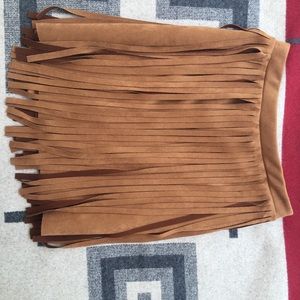 Fringe skirt